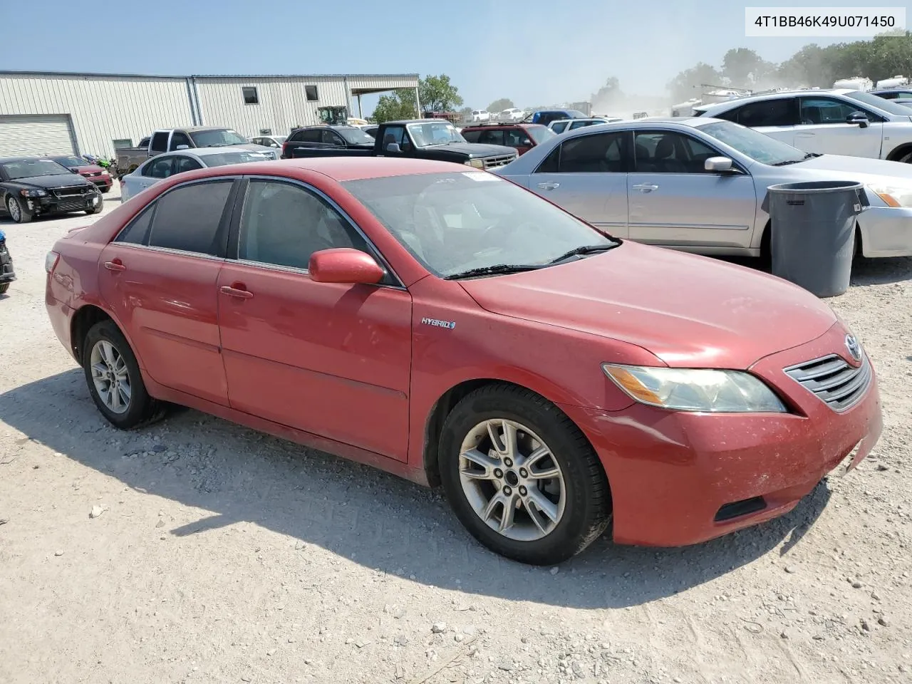 4T1BB46K49U071450 2009 Toyota Camry Hybrid