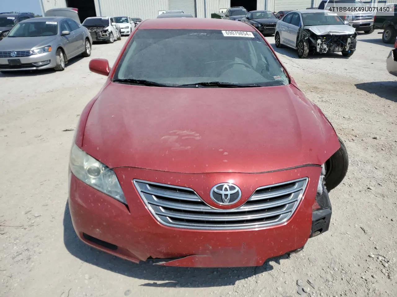 2009 Toyota Camry Hybrid VIN: 4T1BB46K49U071450 Lot: 69079854