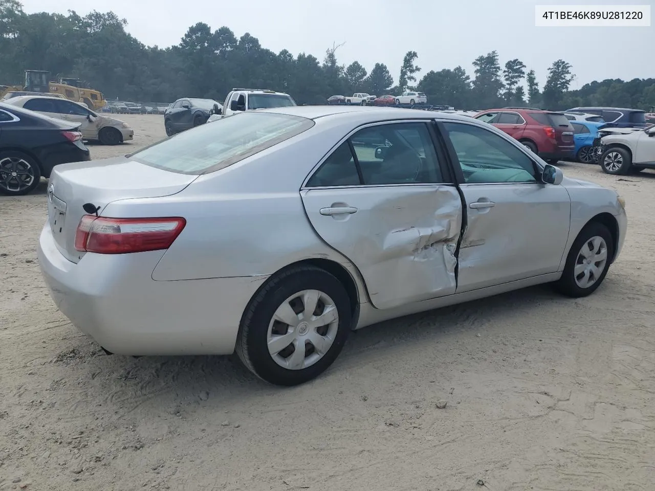 4T1BE46K89U281220 2009 Toyota Camry Base