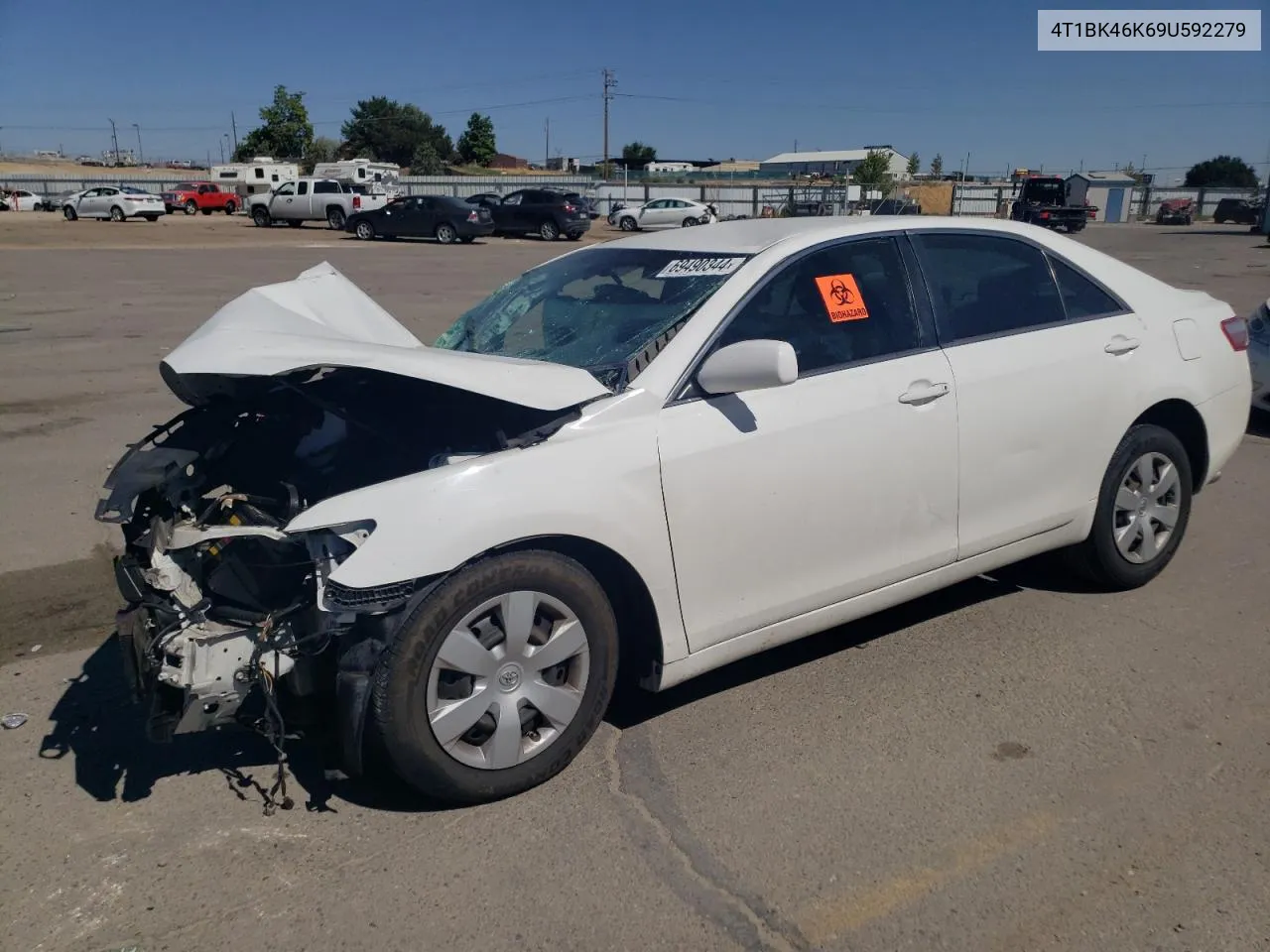 2009 Toyota Camry Se VIN: 4T1BK46K69U592279 Lot: 69490344