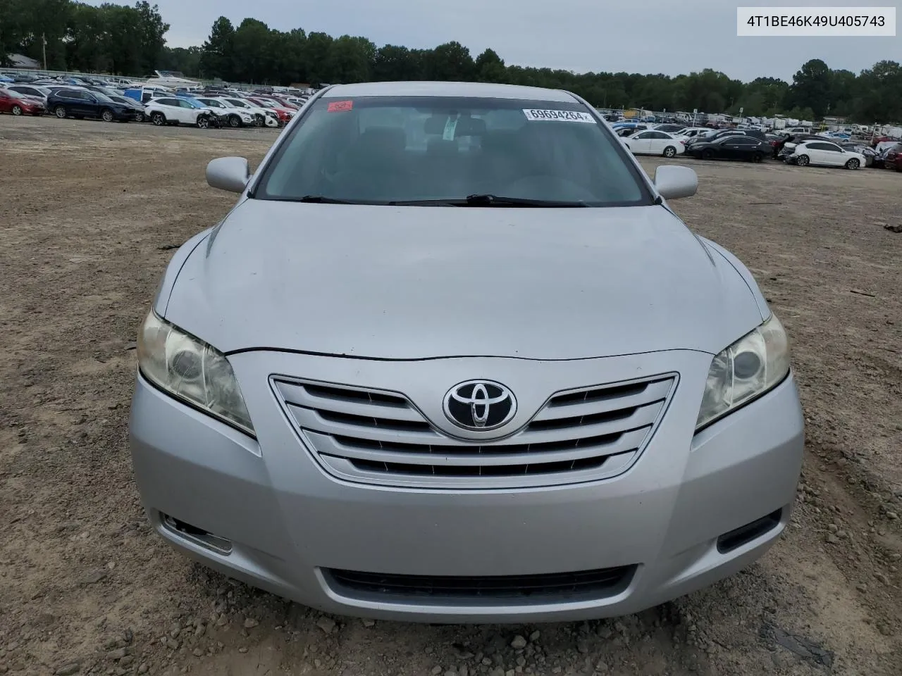 2009 Toyota Camry Base VIN: 4T1BE46K49U405743 Lot: 69694264