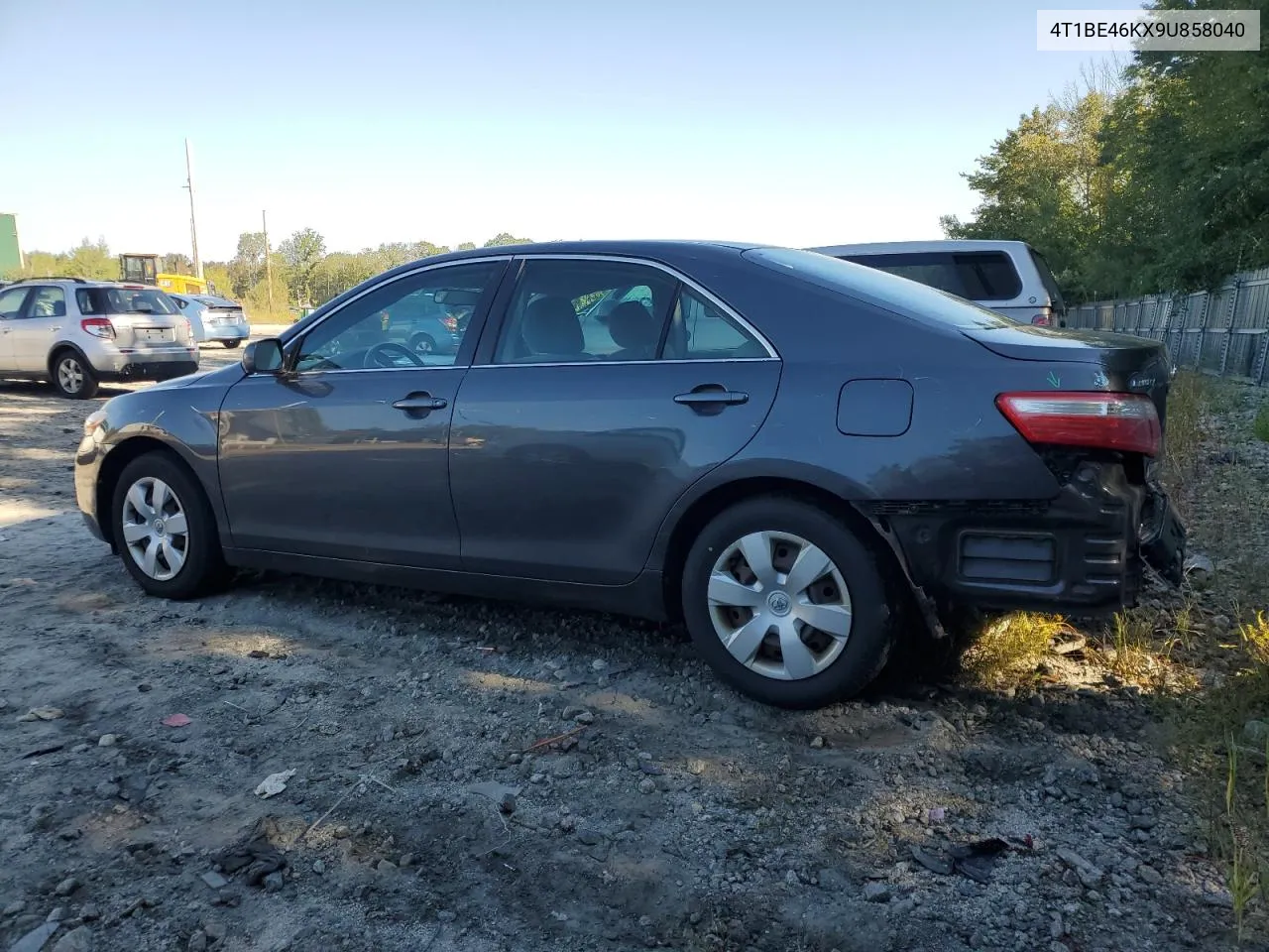 2009 Toyota Camry Base VIN: 4T1BE46KX9U858040 Lot: 69795804