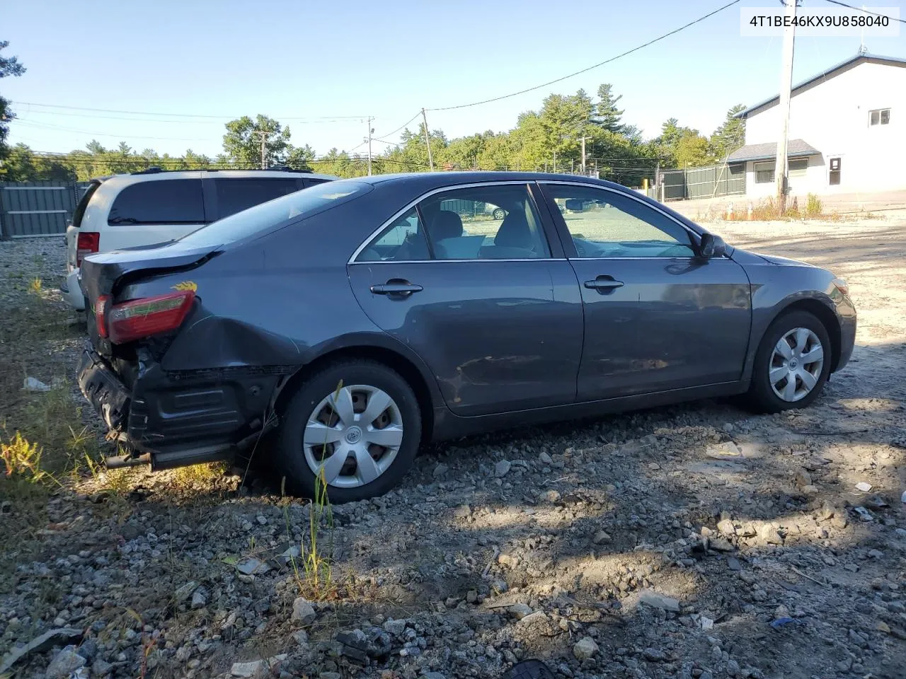 2009 Toyota Camry Base VIN: 4T1BE46KX9U858040 Lot: 69795804