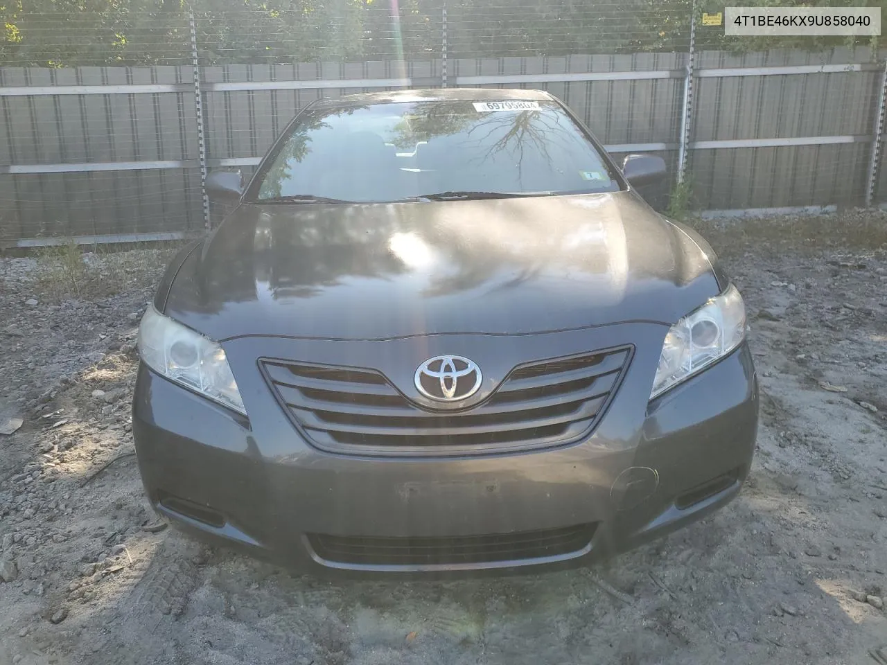 2009 Toyota Camry Base VIN: 4T1BE46KX9U858040 Lot: 69795804