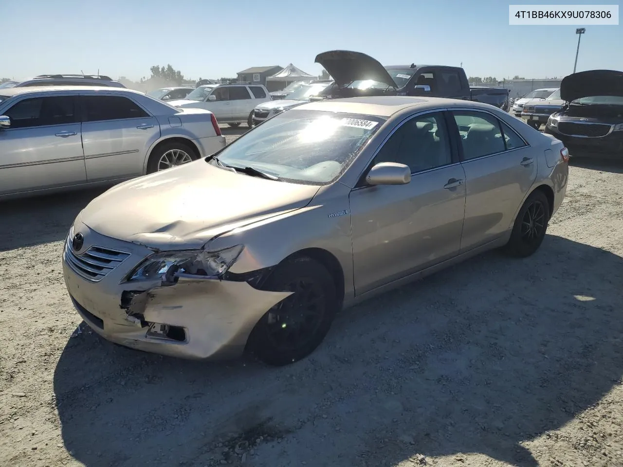 2009 Toyota Camry Hybrid VIN: 4T1BB46KX9U078306 Lot: 70006584