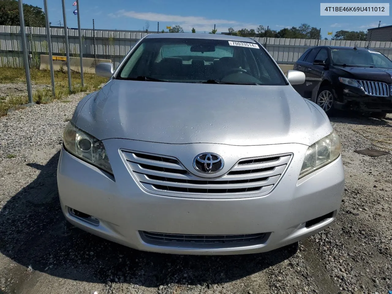 2009 Toyota Camry Base VIN: 4T1BE46K69U411012 Lot: 70033514