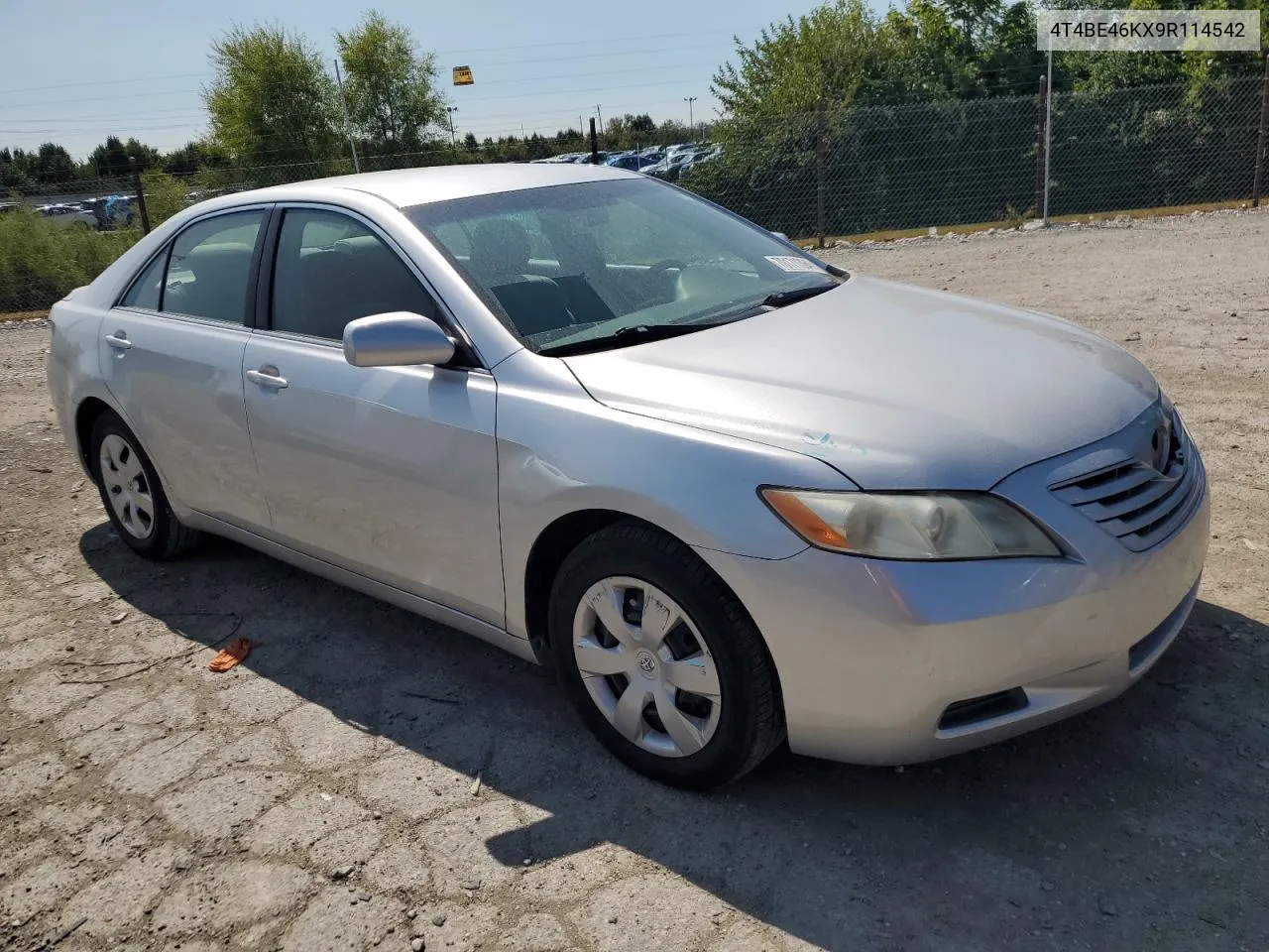 2009 Toyota Camry Base VIN: 4T4BE46KX9R114542 Lot: 70171394