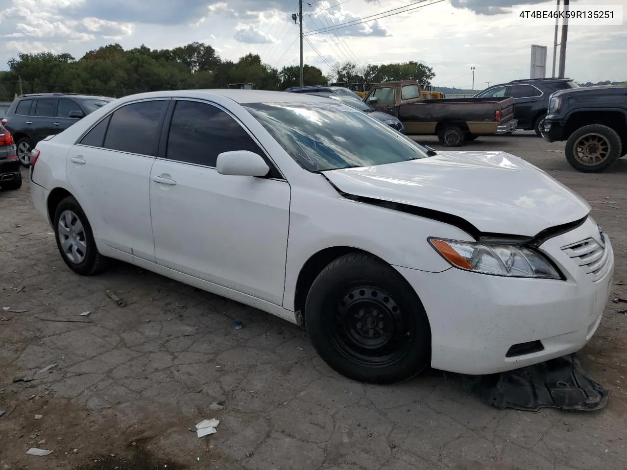 2009 Toyota Camry Base VIN: 4T4BE46K59R135251 Lot: 70279444