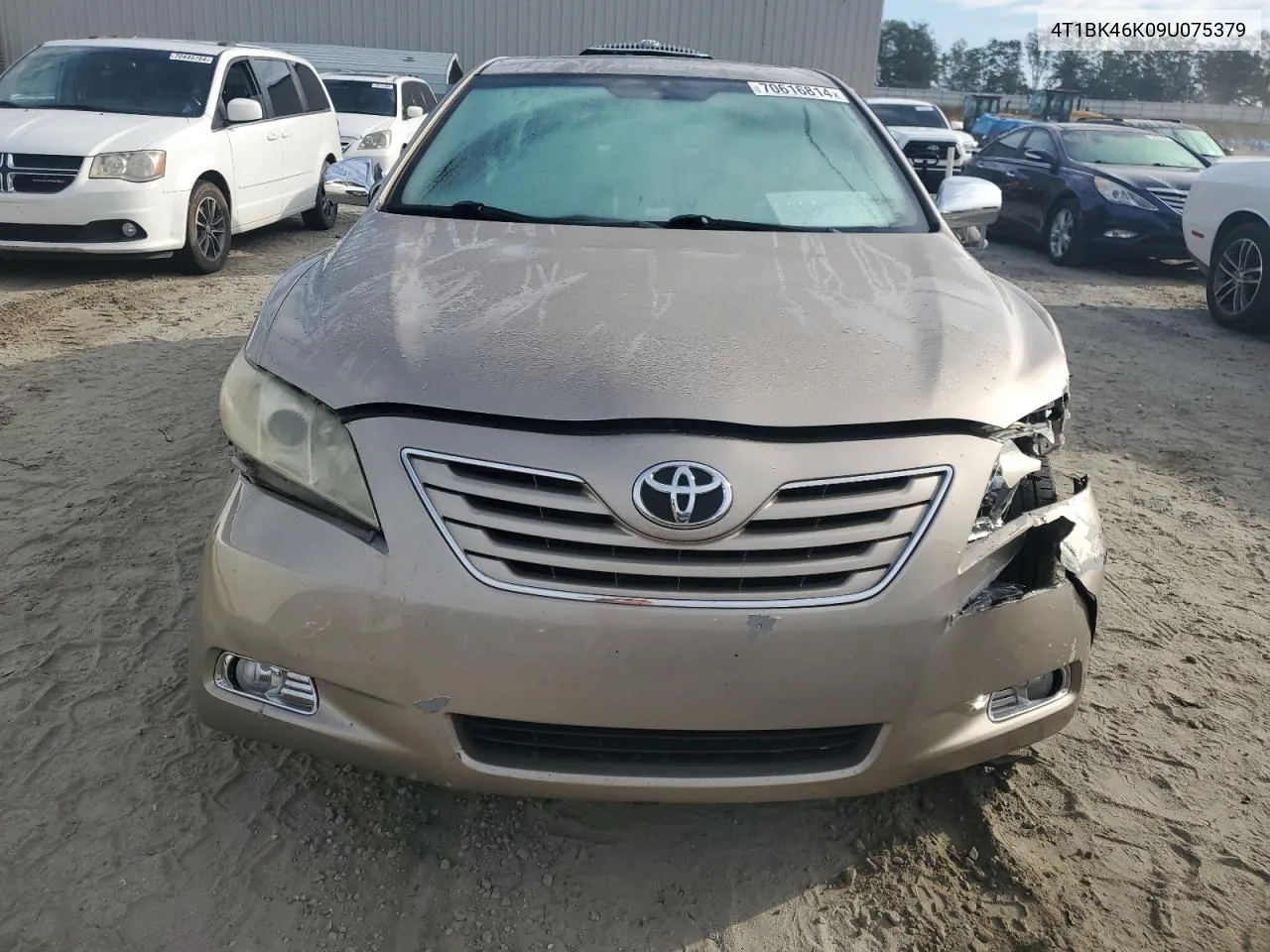 2009 Toyota Camry Se VIN: 4T1BK46K09U075379 Lot: 70616814