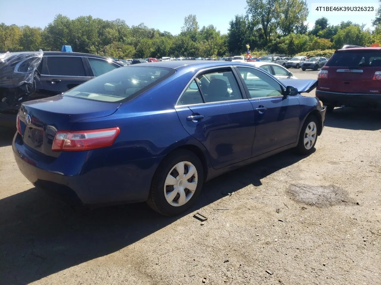 2009 Toyota Camry Base VIN: 4T1BE46K39U326323 Lot: 70973164