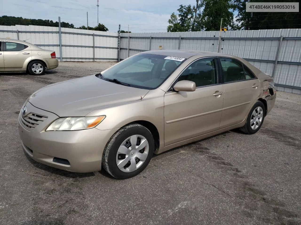 2009 Toyota Camry Base VIN: 4T4BE46K19R053016 Lot: 71274884