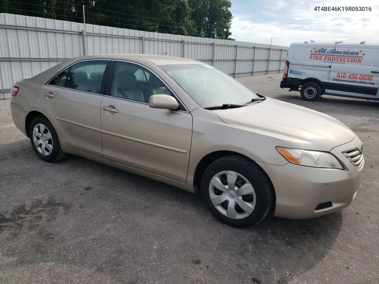 2009 Toyota Camry Base VIN: 4T4BE46K19R053016 Lot: 71274884