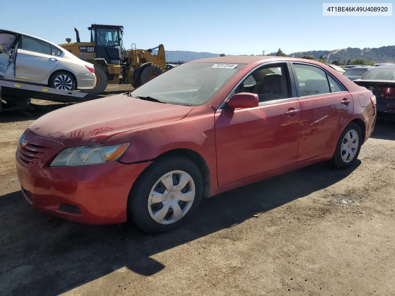 2009 Toyota Camry Base VIN: 4T1BE46K49U408920 Lot: 71317314