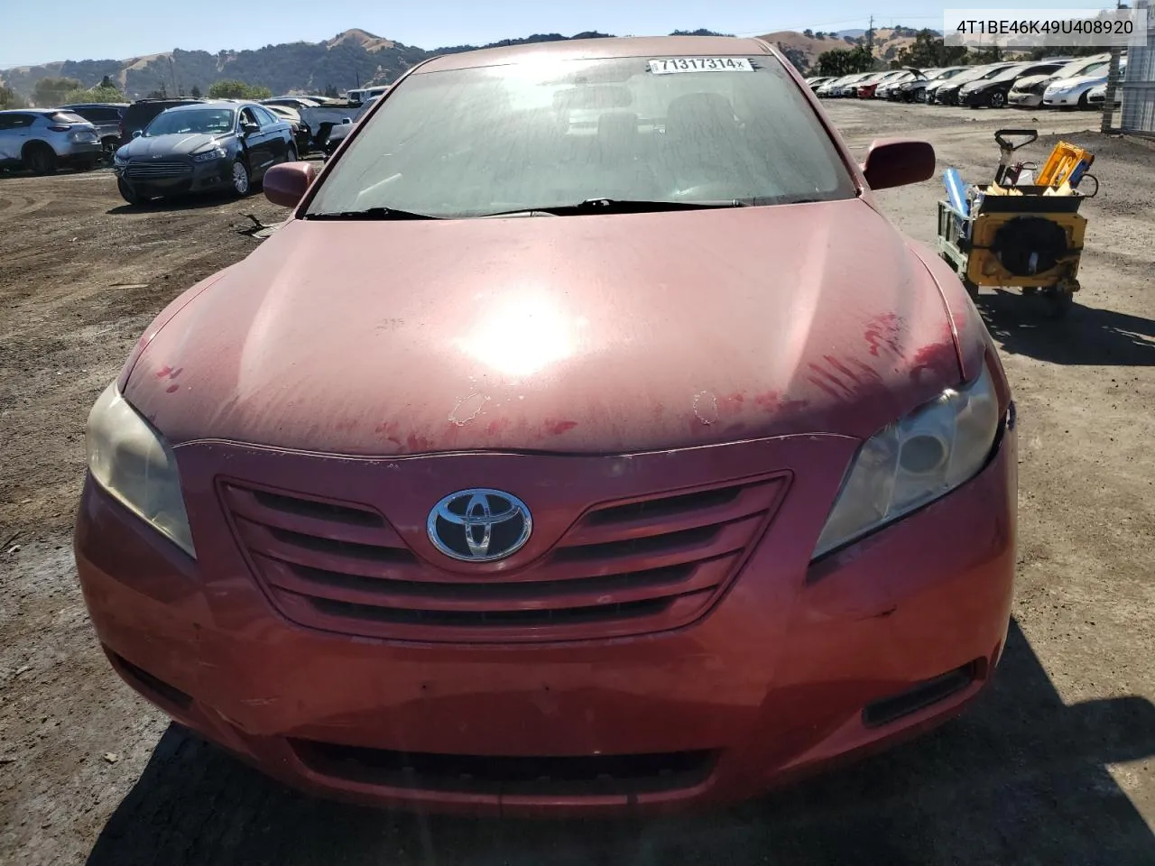 2009 Toyota Camry Base VIN: 4T1BE46K49U408920 Lot: 71317314