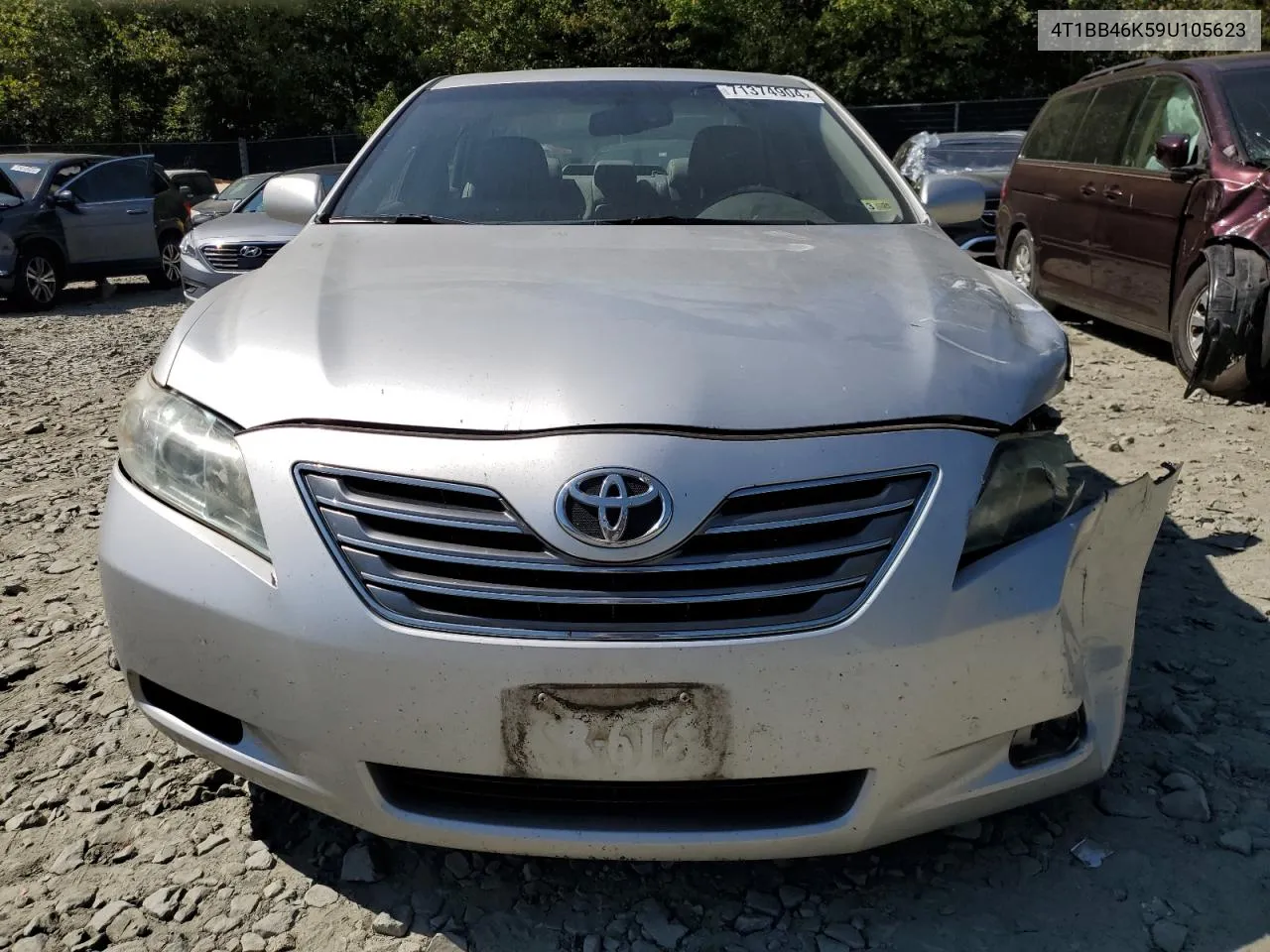 2009 Toyota Camry Hybrid VIN: 4T1BB46K59U105623 Lot: 71374904