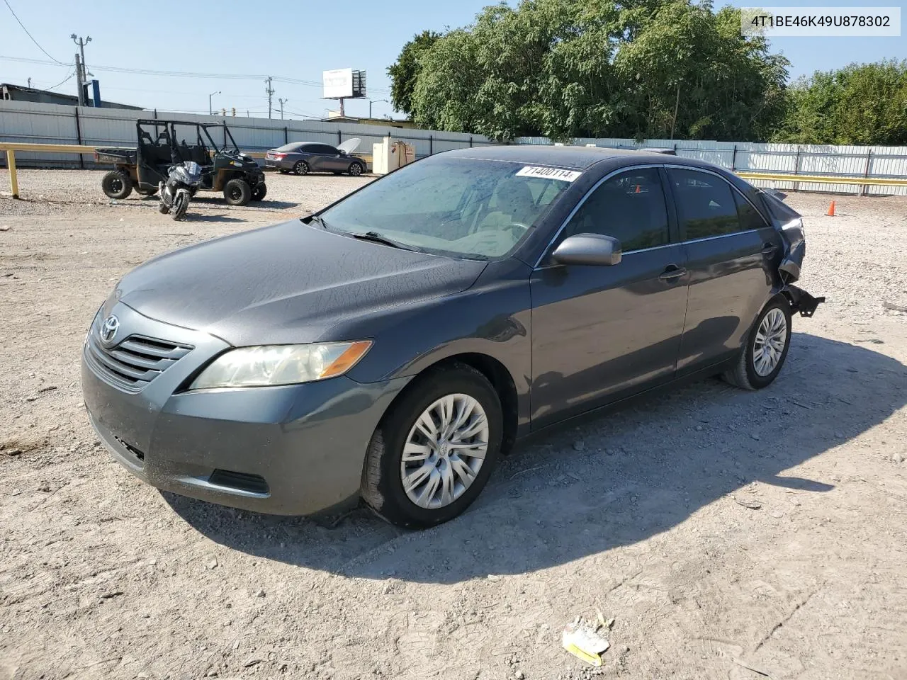 2009 Toyota Camry Base VIN: 4T1BE46K49U878302 Lot: 71400114