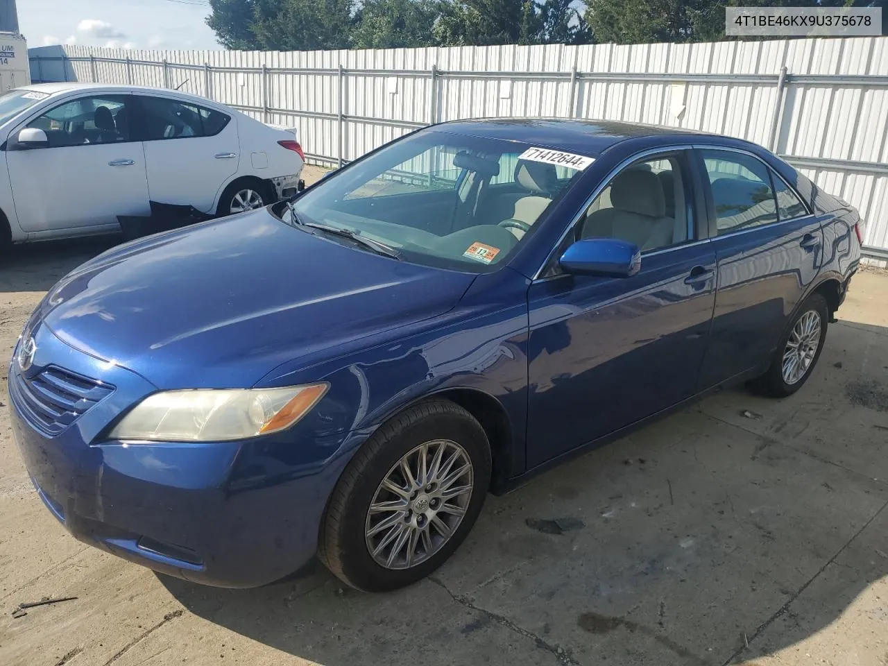 2009 Toyota Camry Base VIN: 4T1BE46KX9U375678 Lot: 71412644