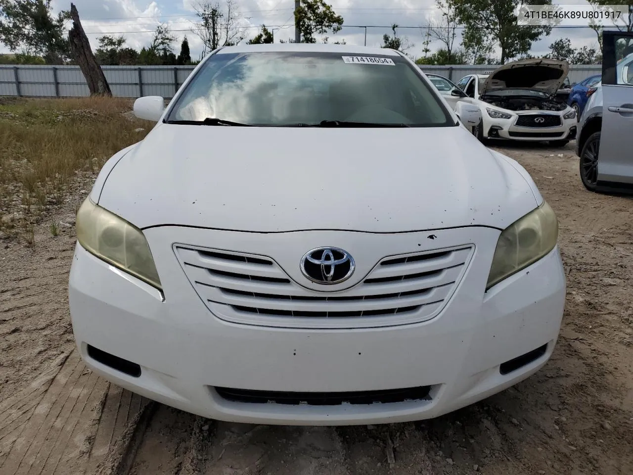 2009 Toyota Camry Base VIN: 4T1BE46K89U801917 Lot: 71418654