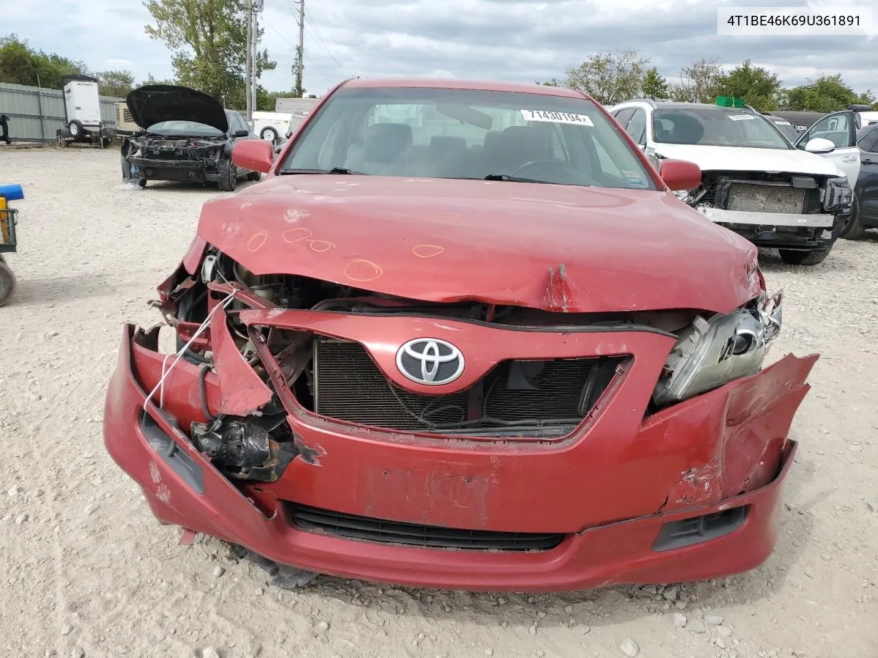 2009 Toyota Camry Base VIN: 4T1BE46K69U361891 Lot: 71430194