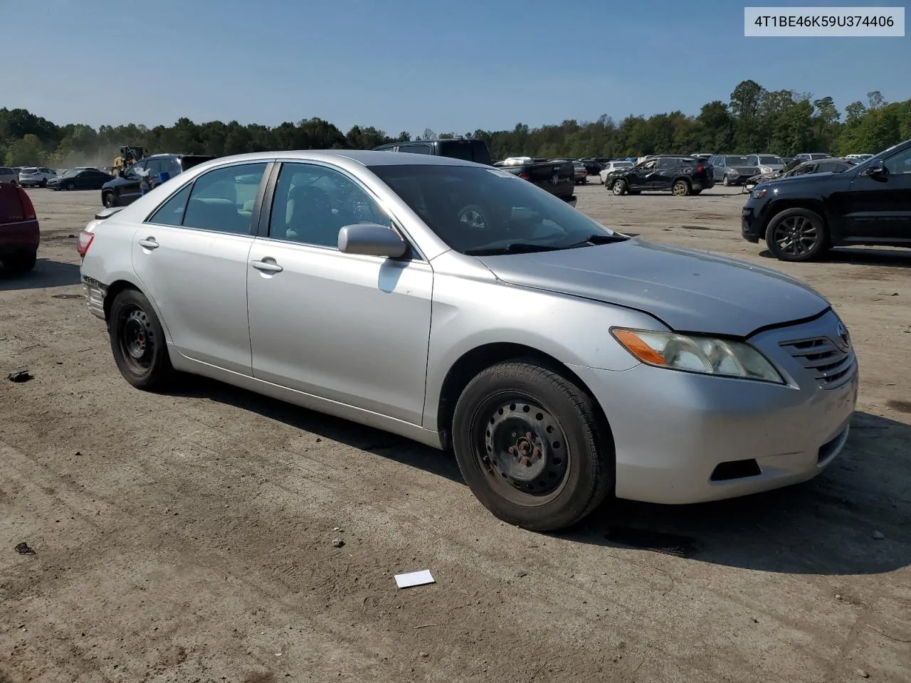 2009 Toyota Camry Base VIN: 4T1BE46K59U374406 Lot: 71582594