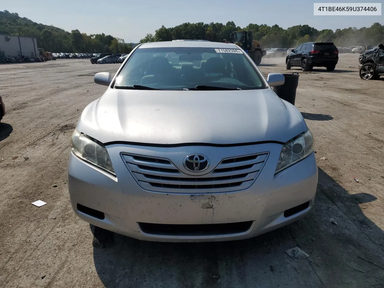 2009 Toyota Camry Base VIN: 4T1BE46K59U374406 Lot: 71582594