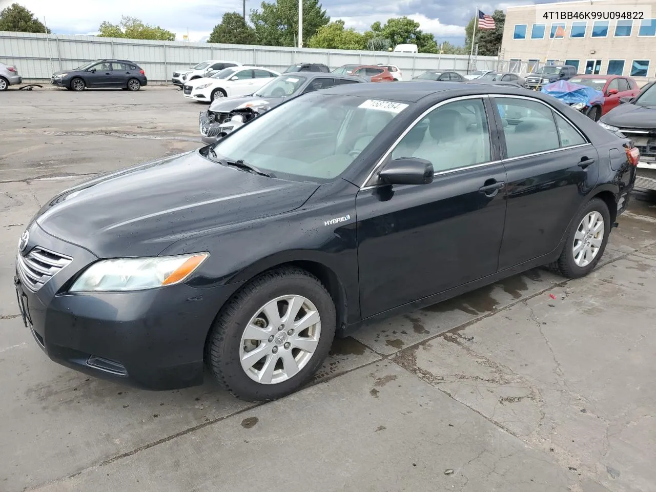 2009 Toyota Camry Hybrid VIN: 4T1BB46K99U094822 Lot: 71587354