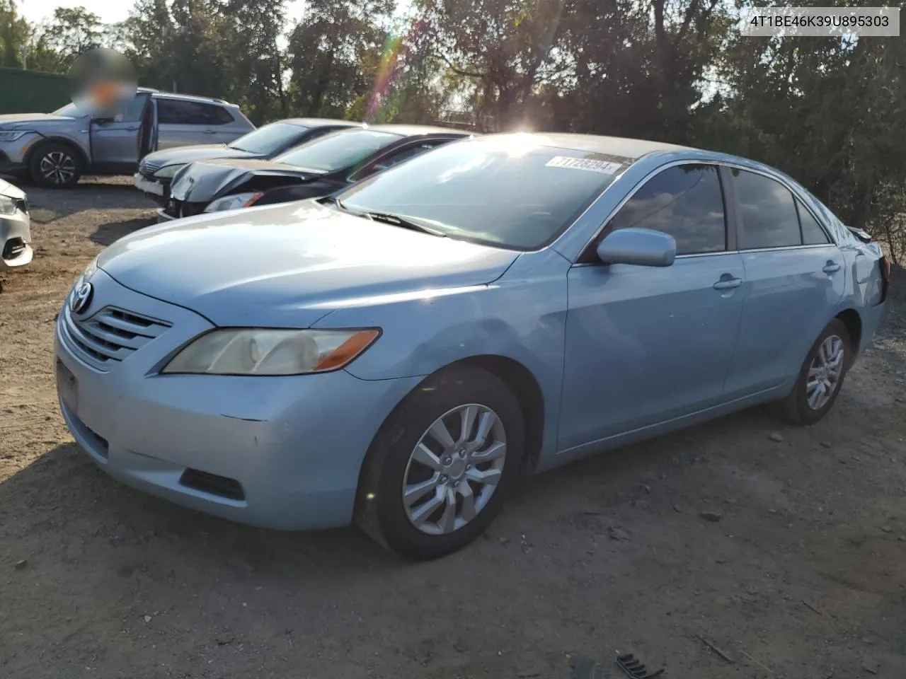 2009 Toyota Camry Base VIN: 4T1BE46K39U895303 Lot: 71728294