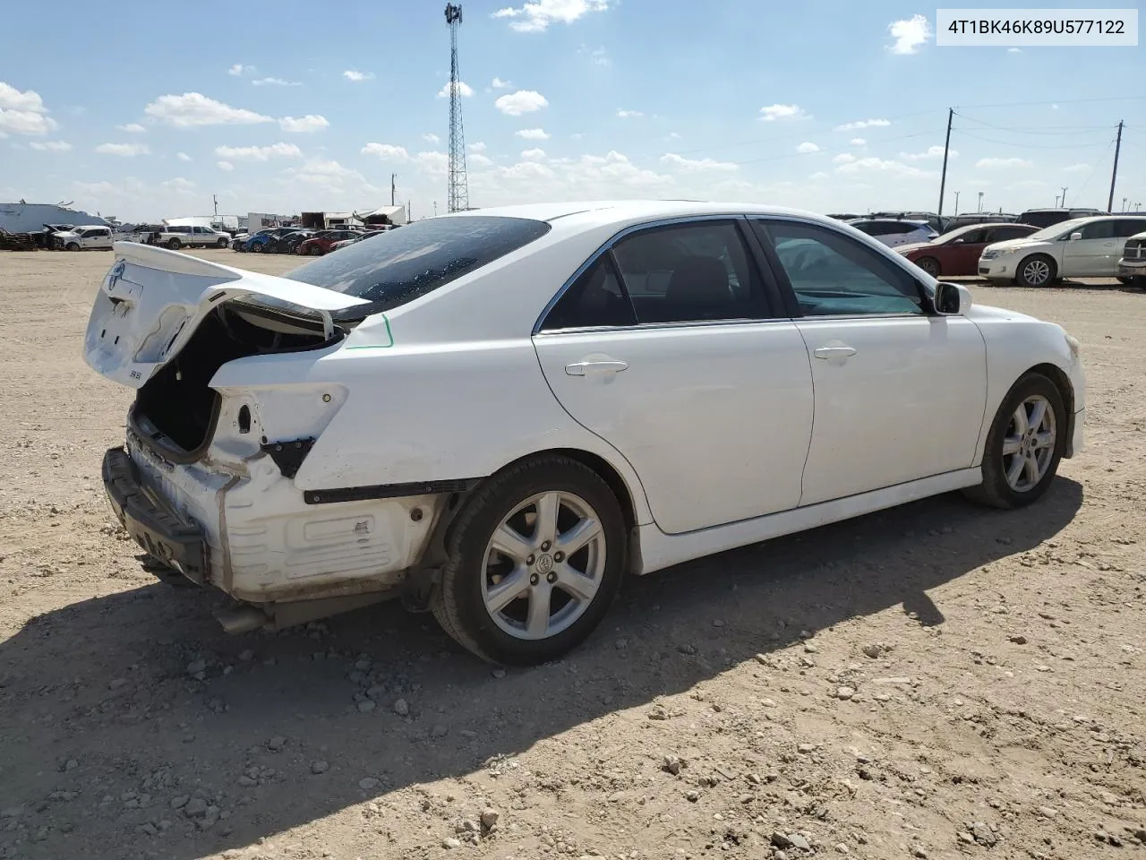 2009 Toyota Camry Se VIN: 4T1BK46K89U577122 Lot: 71737994