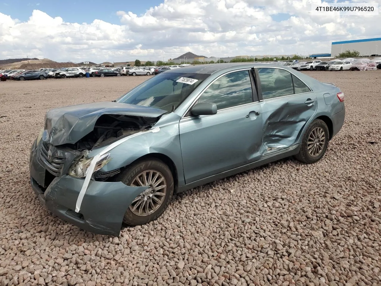 2009 Toyota Camry Base VIN: 4T1BE46K99U796520 Lot: 71829614