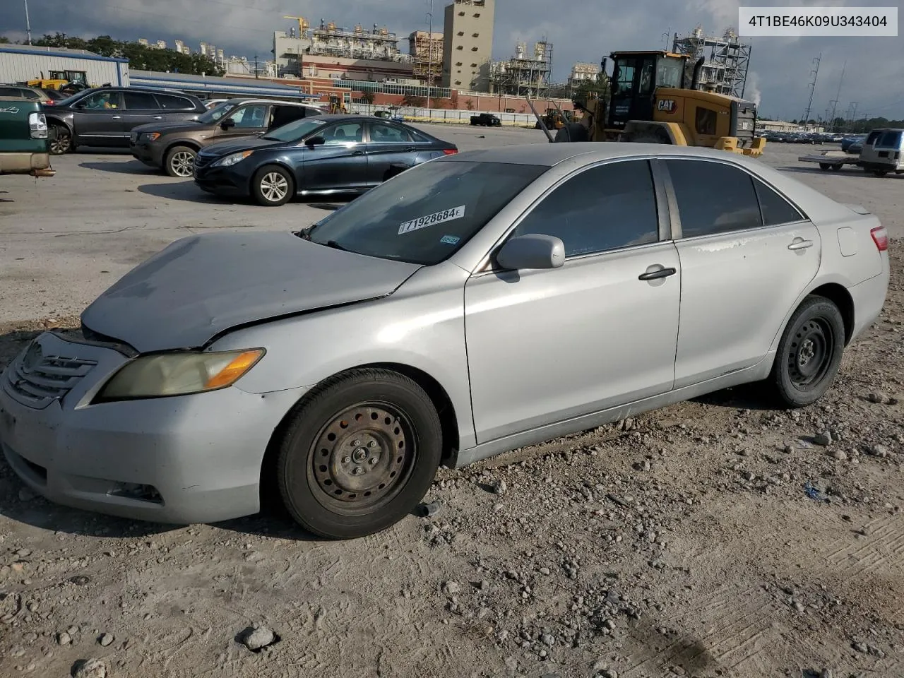 2009 Toyota Camry Base VIN: 4T1BE46K09U343404 Lot: 71928684