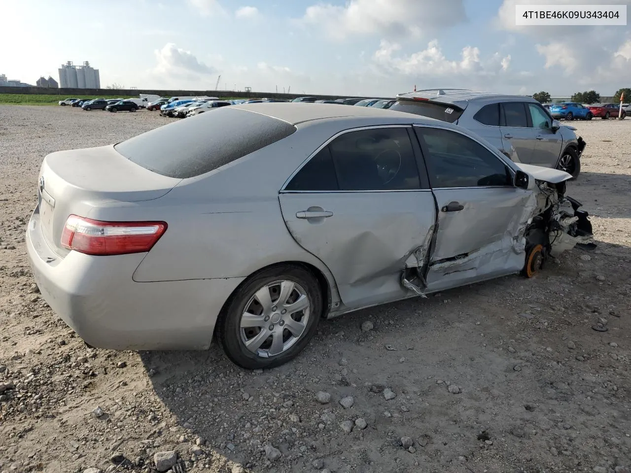 2009 Toyota Camry Base VIN: 4T1BE46K09U343404 Lot: 71928684