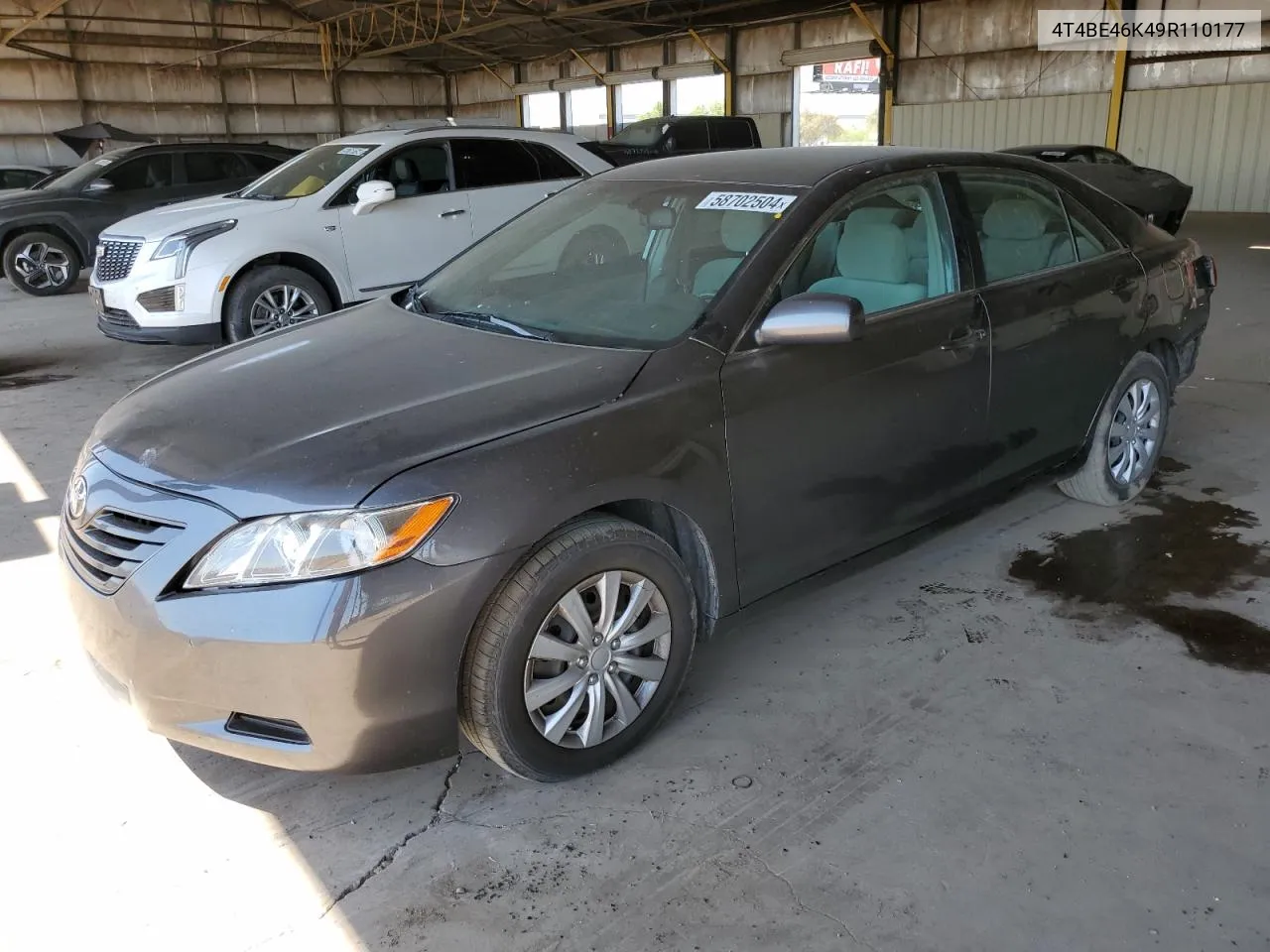 2009 Toyota Camry Base VIN: 4T4BE46K49R110177 Lot: 72222404