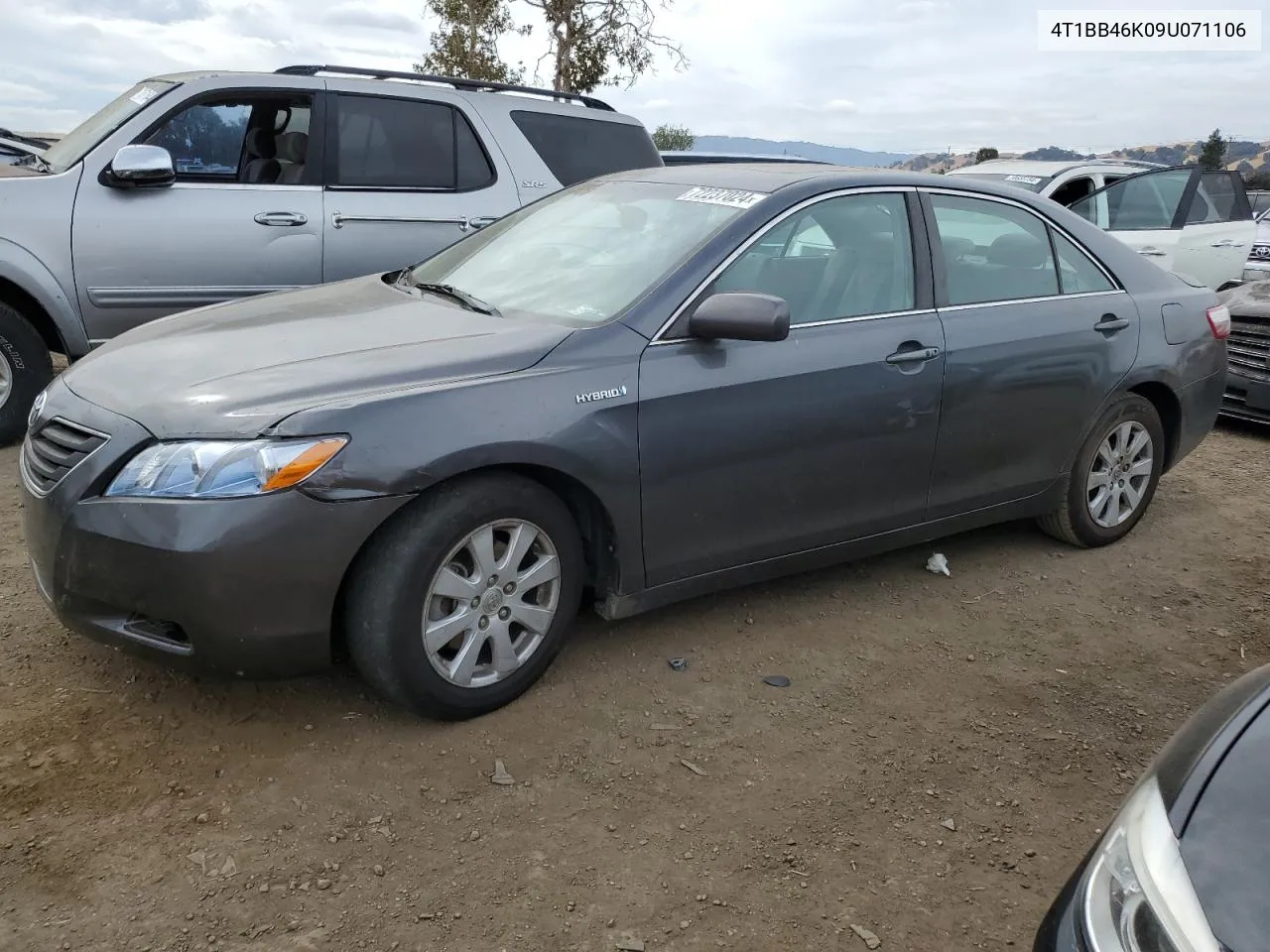 2009 Toyota Camry Hybrid VIN: 4T1BB46K09U071106 Lot: 72237024