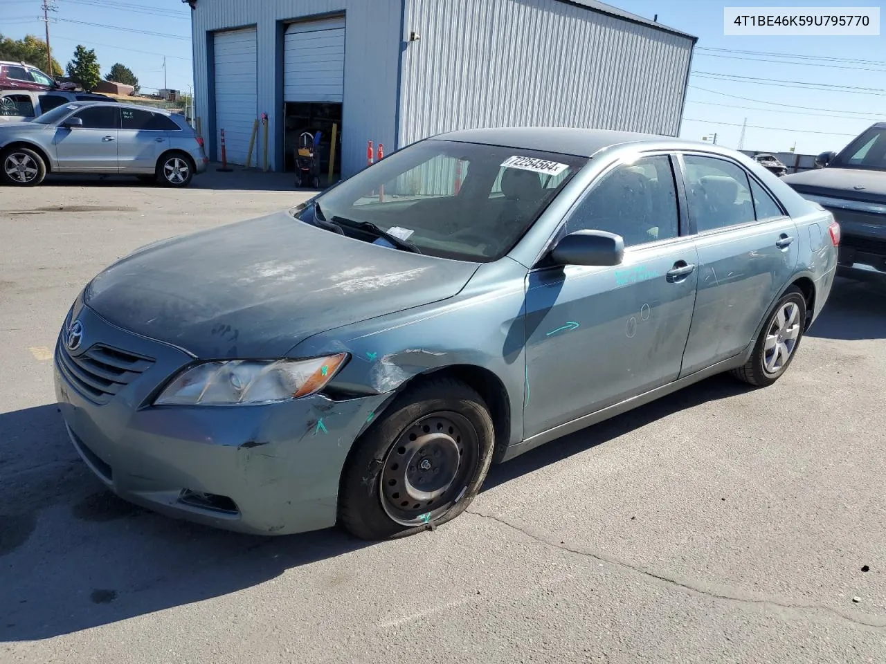 2009 Toyota Camry Base VIN: 4T1BE46K59U795770 Lot: 72254564