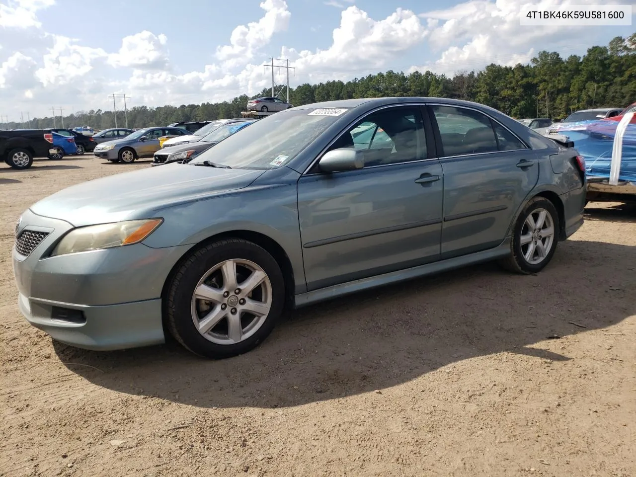 4T1BK46K59U581600 2009 Toyota Camry Se