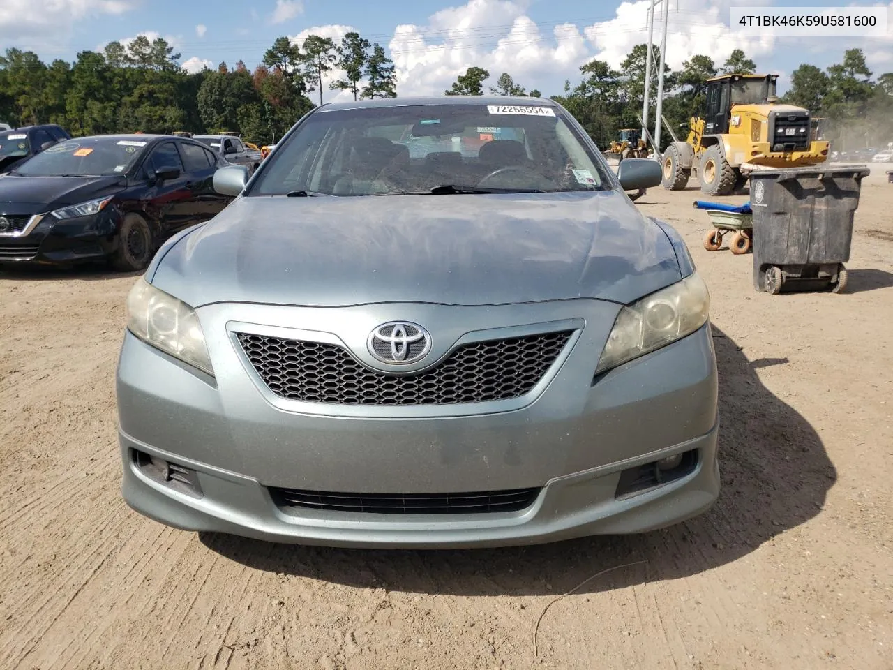 2009 Toyota Camry Se VIN: 4T1BK46K59U581600 Lot: 72255554