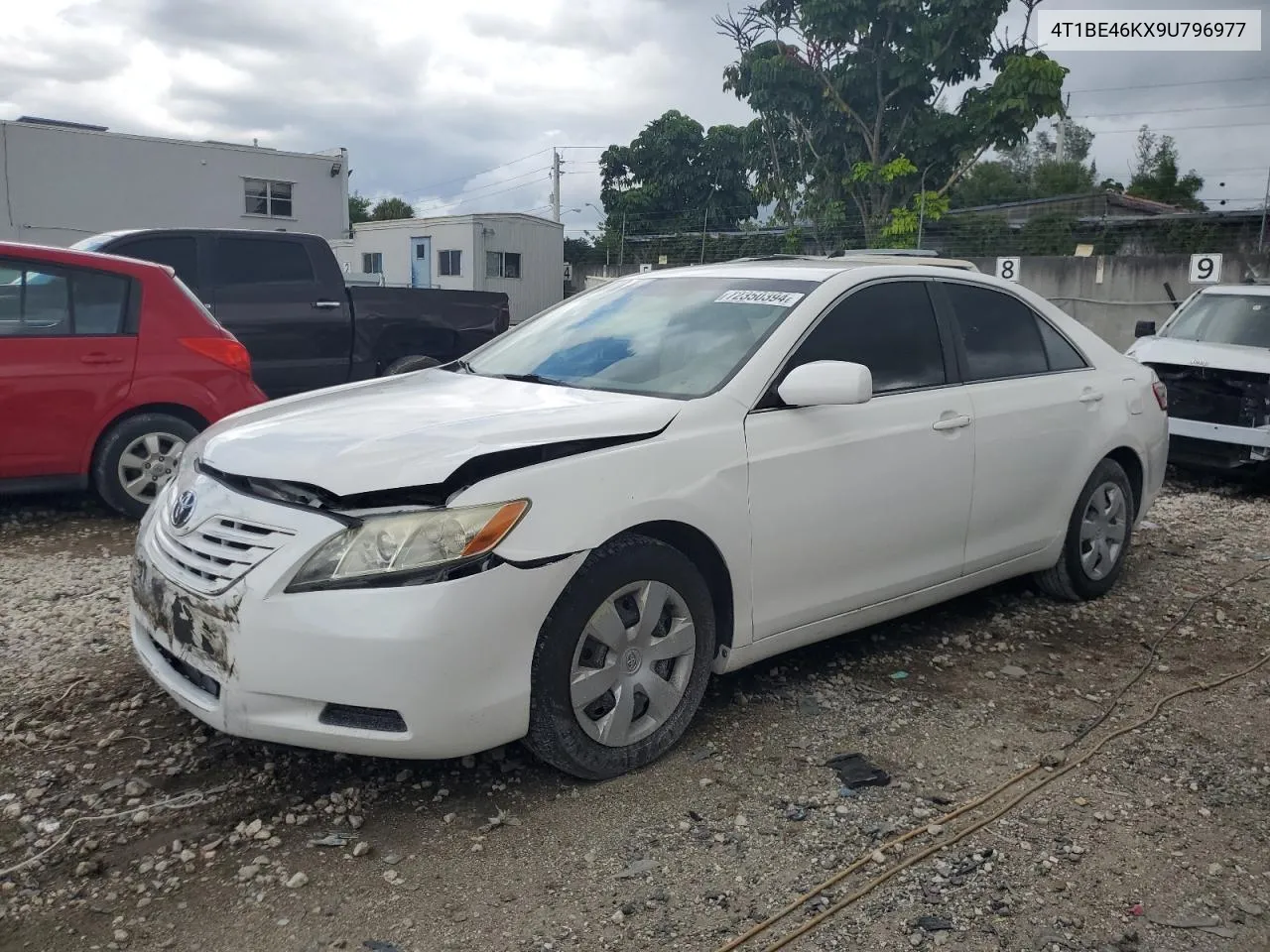 2009 Toyota Camry Base VIN: 4T1BE46KX9U796977 Lot: 72350394