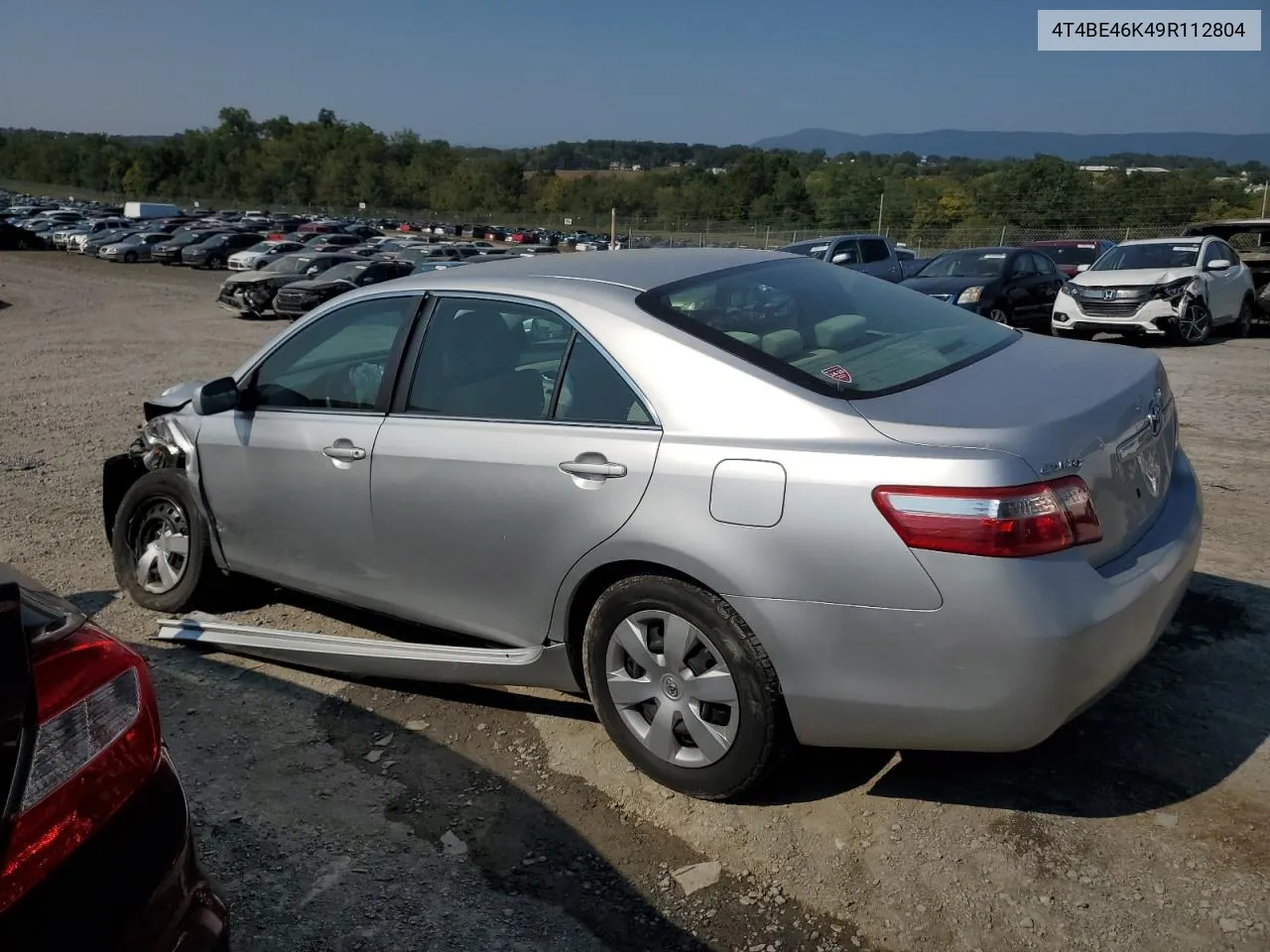 2009 Toyota Camry Base VIN: 4T4BE46K49R112804 Lot: 72374494