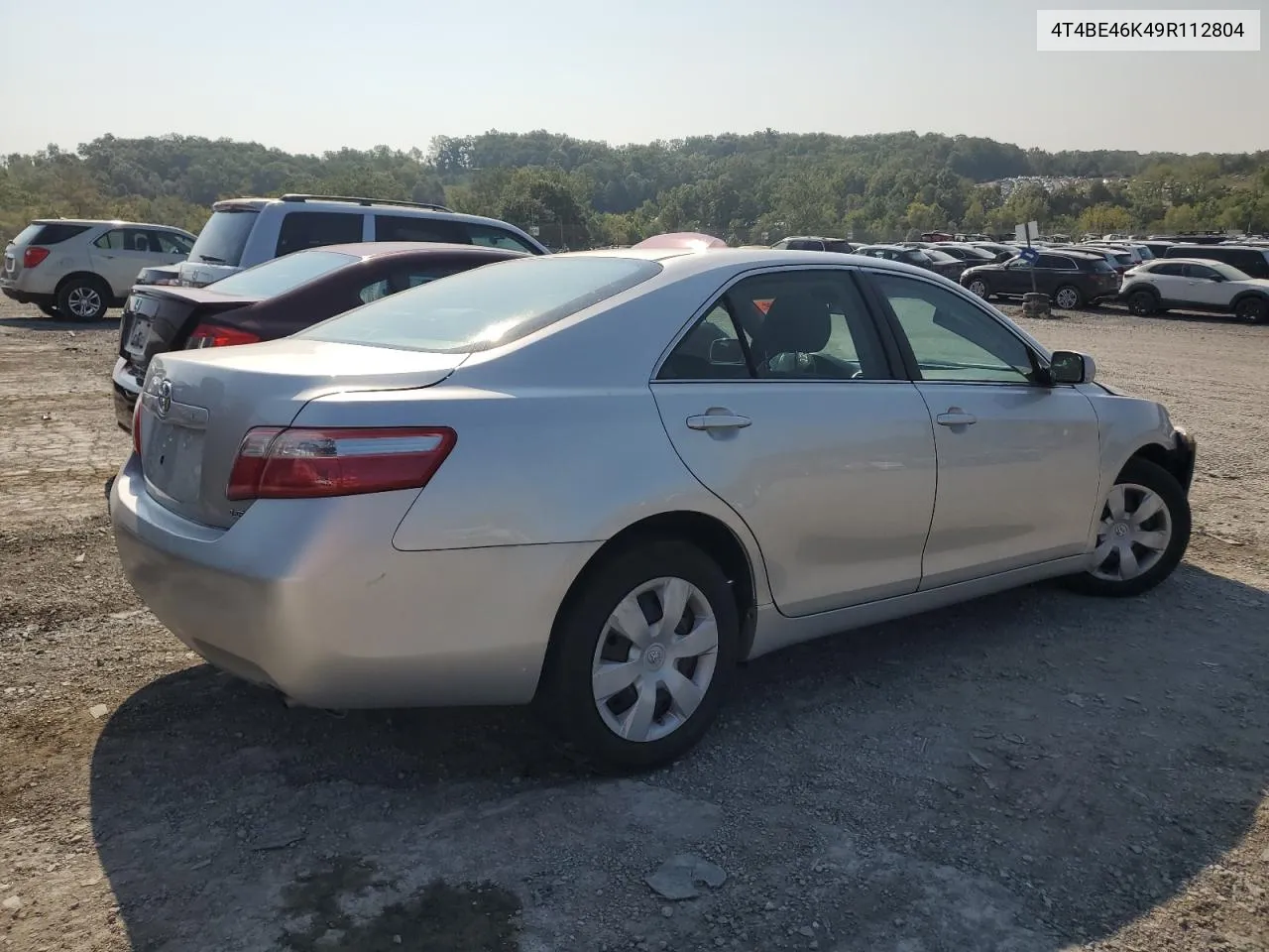 2009 Toyota Camry Base VIN: 4T4BE46K49R112804 Lot: 72374494