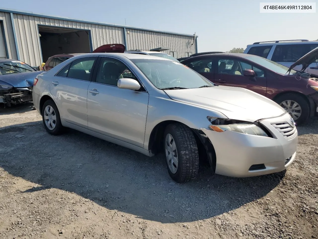 2009 Toyota Camry Base VIN: 4T4BE46K49R112804 Lot: 72374494