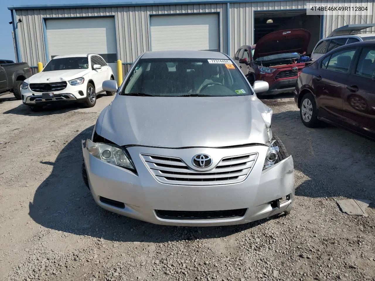 2009 Toyota Camry Base VIN: 4T4BE46K49R112804 Lot: 72374494