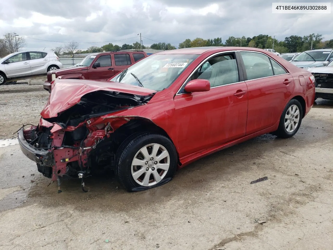 2009 Toyota Camry Base VIN: 4T1BE46K89U302888 Lot: 72560744