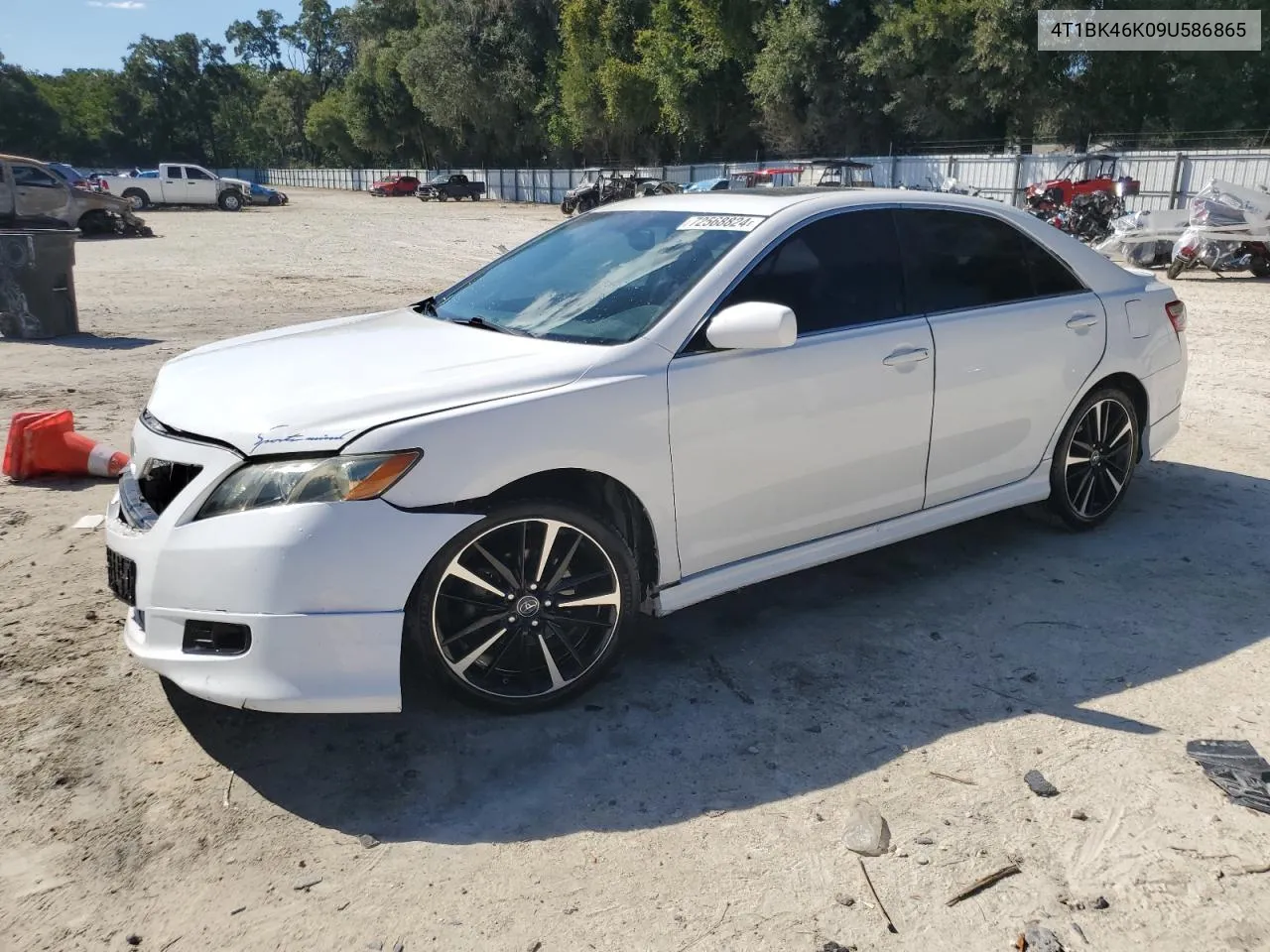 4T1BK46K09U586865 2009 Toyota Camry Se