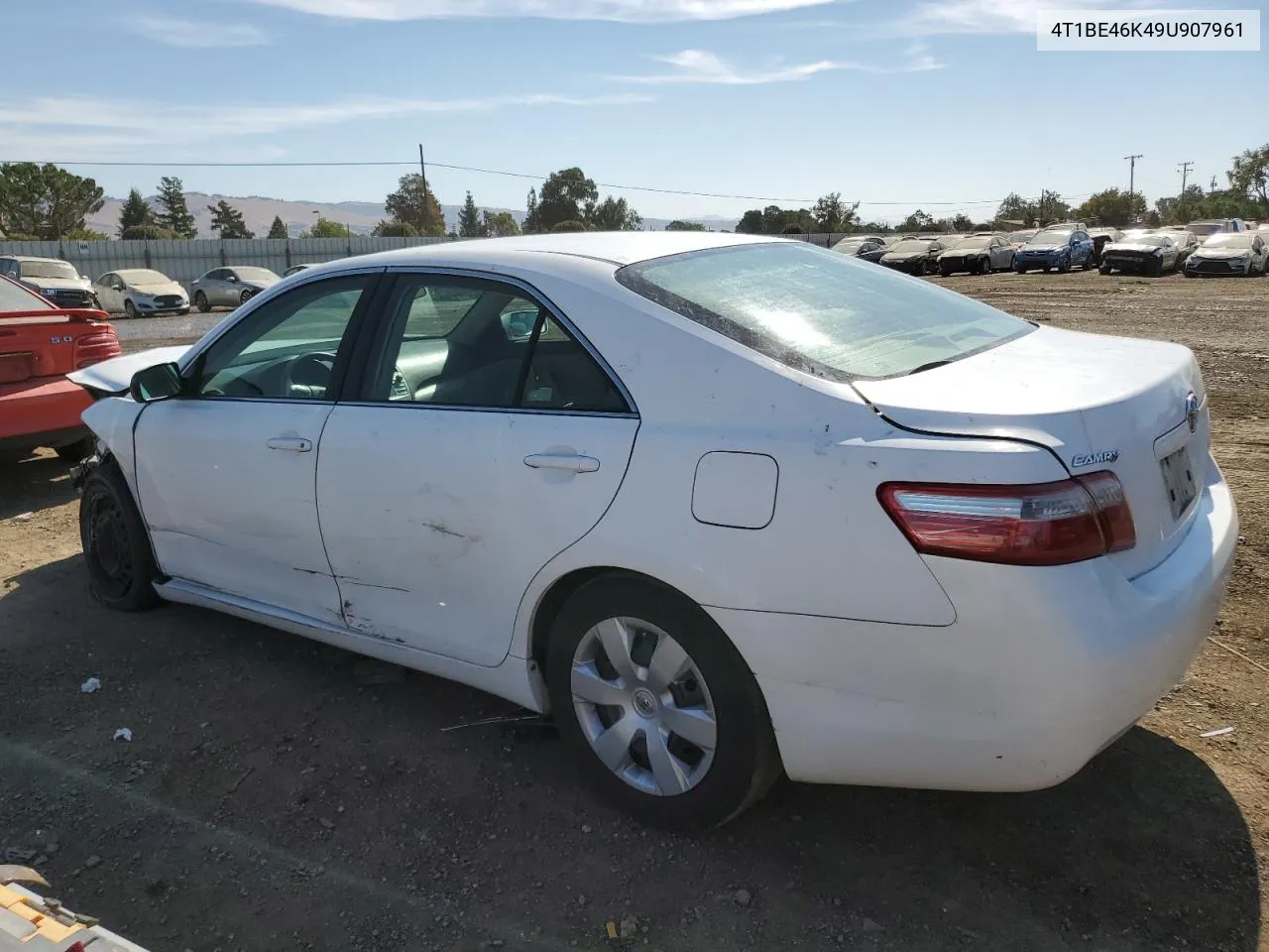 2009 Toyota Camry Base VIN: 4T1BE46K49U907961 Lot: 72586004