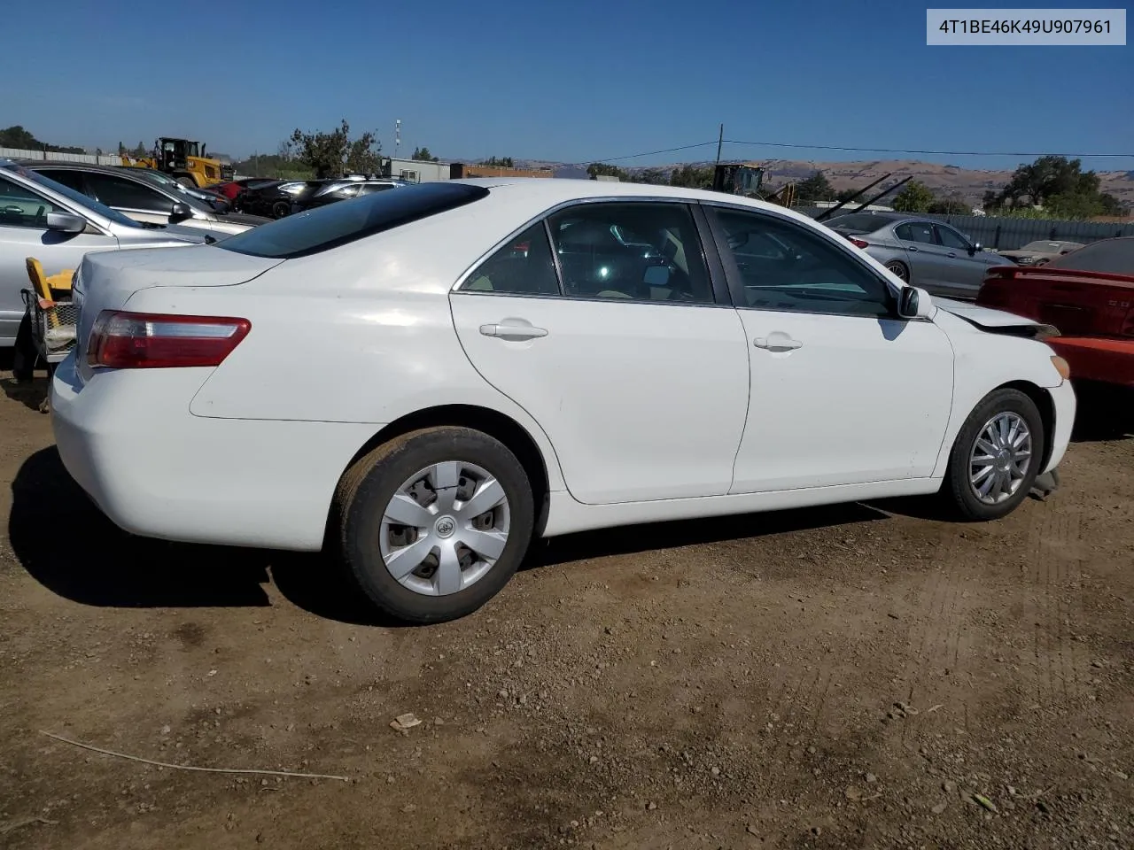 2009 Toyota Camry Base VIN: 4T1BE46K49U907961 Lot: 72586004