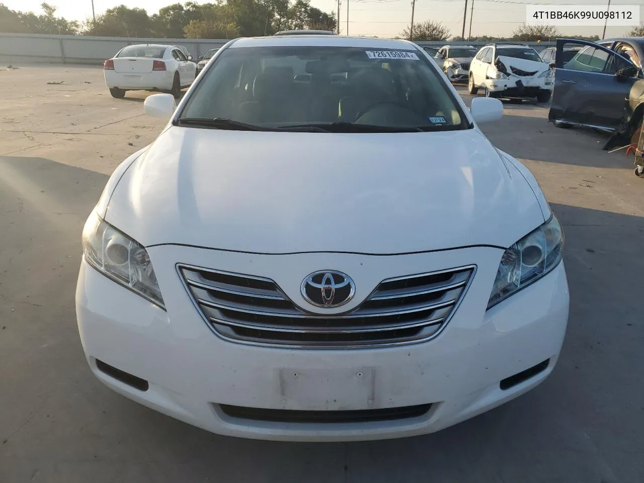 4T1BB46K99U098112 2009 Toyota Camry Hybrid