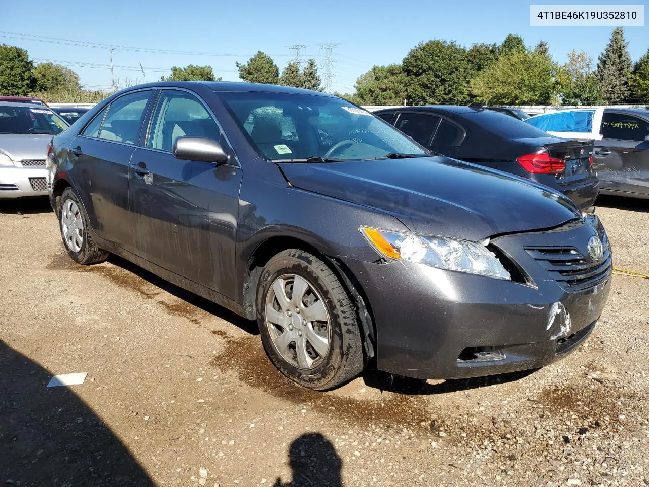 2009 Toyota Camry Base VIN: 4T1BE46K19U352810 Lot: 72806494