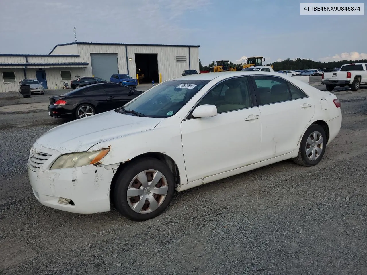 2009 Toyota Camry Base VIN: 4T1BE46KX9U846874 Lot: 72832594