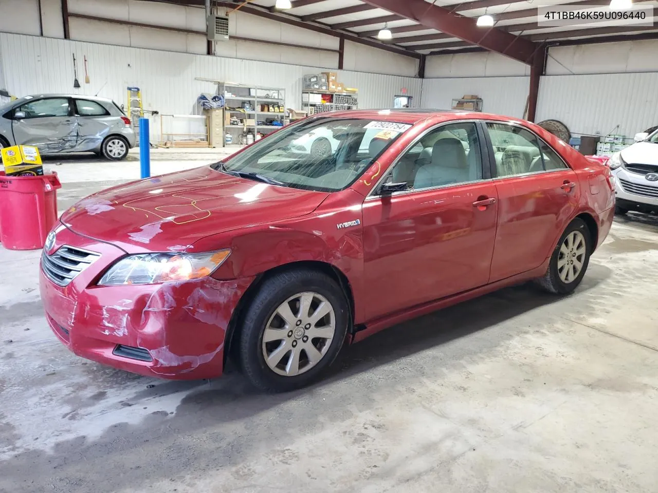 2009 Toyota Camry Hybrid VIN: 4T1BB46K59U096440 Lot: 72922754