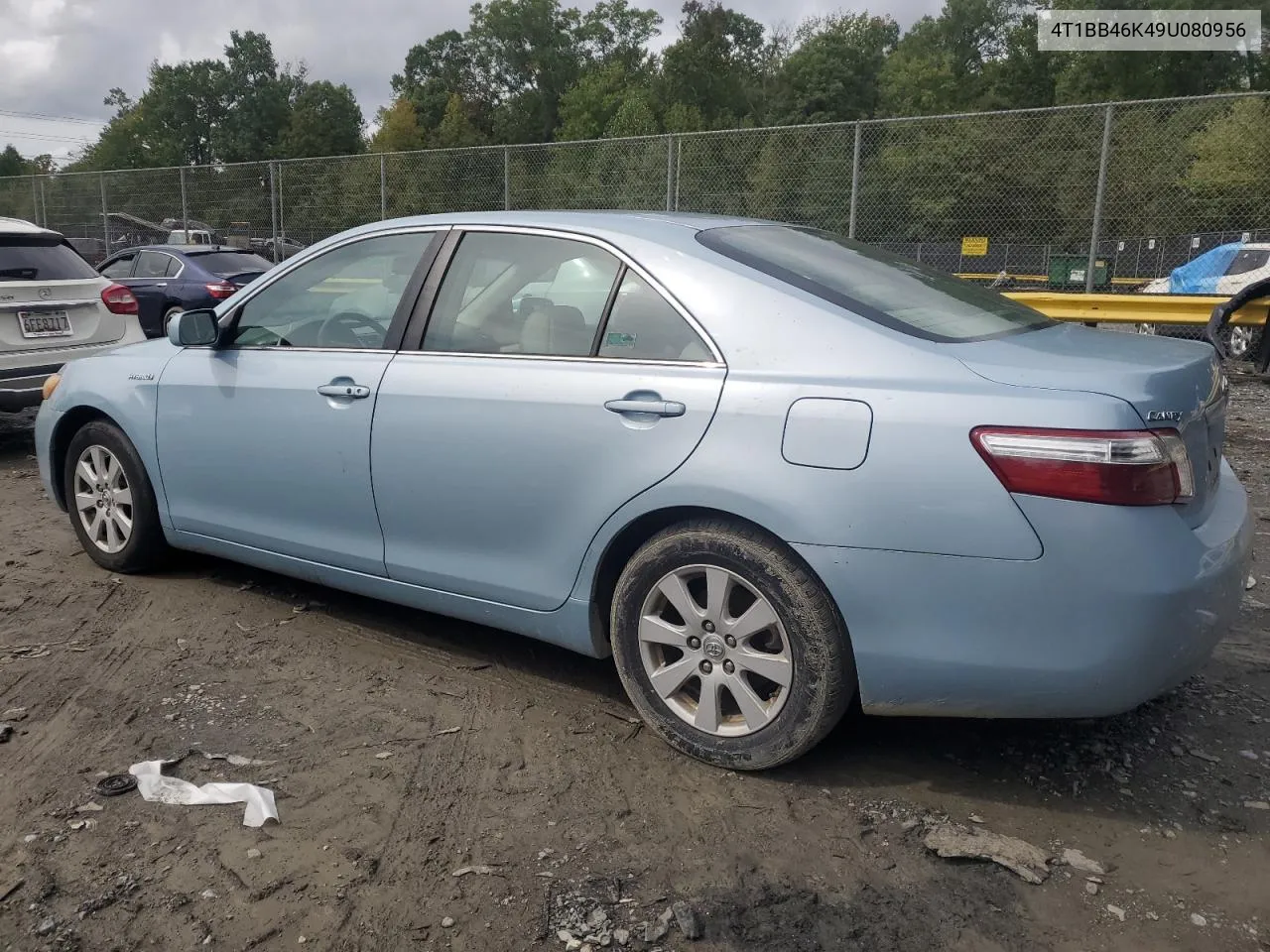 2009 Toyota Camry Hybrid VIN: 4T1BB46K49U080956 Lot: 73293694